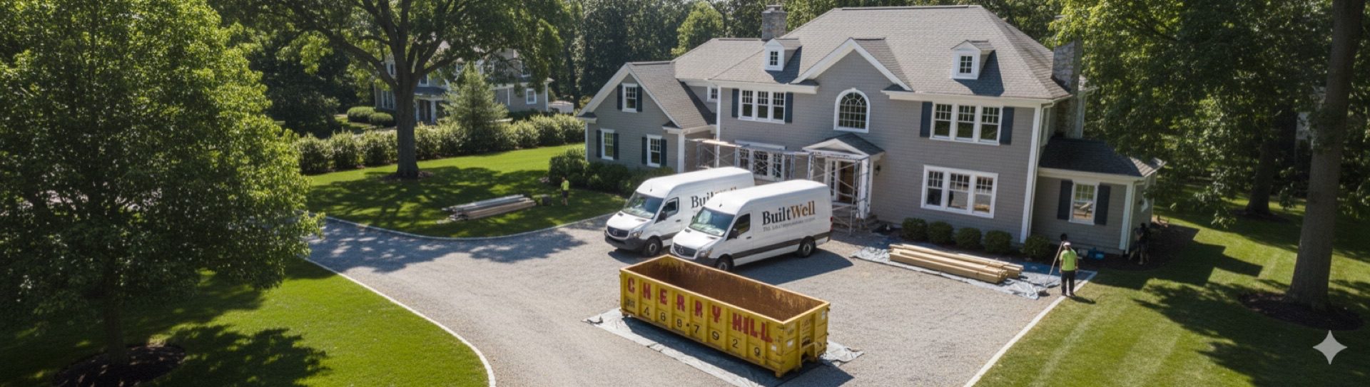 BuiltWell CT owner meeting with a Connecticut homeowner for a remodeling consultation